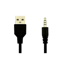 CABLE USB A PLUG 3,5MM 1MTS