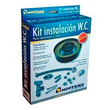 KIT INSTALACION W.C DESCARGA AL PISO