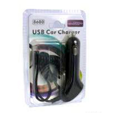 CARGADOR DE 12 + USB VOLT CON CABLE ESPIRAL PARA S