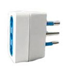 ADAPTADOR PLANO 10-16A - BLANCO