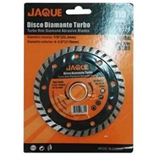 DISCO DIAMANTE CONTINUO TURBO 4 ½