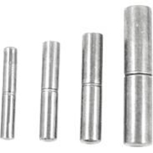 POMELES DE ACERO TREF C/GOL 1/2 x 80 MM PAR(2)