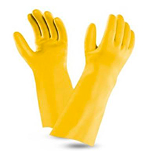 GUANTES LATEX DOMESTICO AMARILLO - TALLA 9