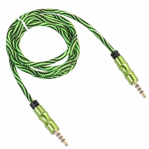 CABLE 1X1 PLUG 3.5MM ST SOGA GRUESO METAL 1.5 MTS