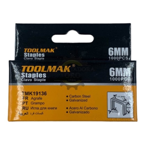 CORCHETE 6MM - TOOLMAK