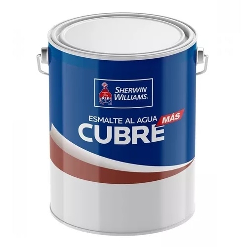 ESMALTE AL AGUA CUBRE MAS AZUL COLONIAL - SHERWIN WILLIAMS GALON