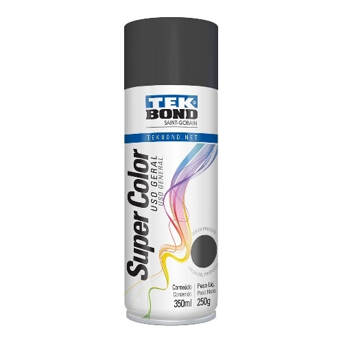 SPRAY SUPER COLOR TEKBOND - GRAFITO