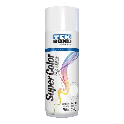 SPRAY SUPER COLOR TEKBOND - BLANCO BRILLANTE