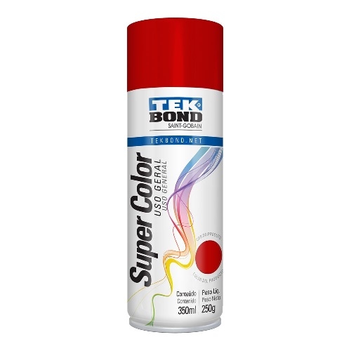 SPRAY SUPER COLOR TEKBOND - ROJO