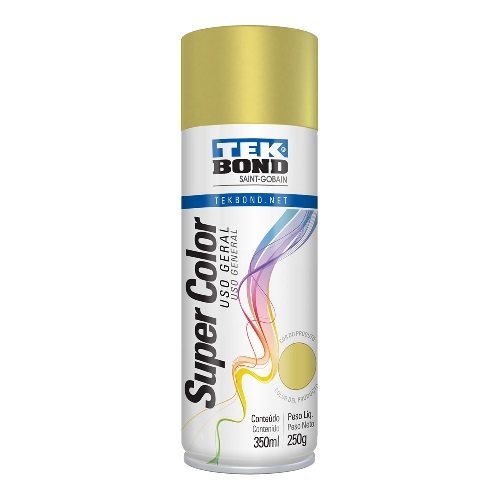 SPRAY SUPER COLOR TEKBOND - DORADO