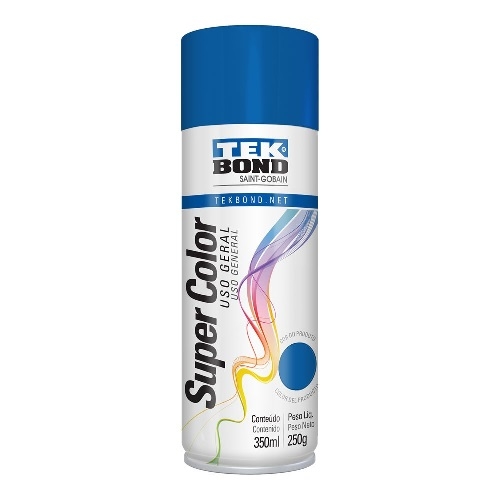 SPRAY SUPER COLOR TEKBOND - AZUL