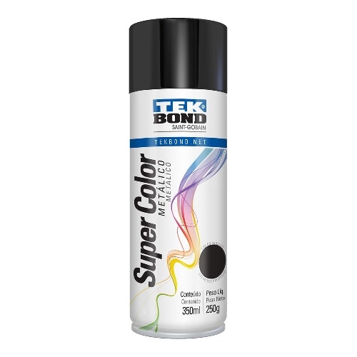 SPRAY METALICO TEKBOND - NEGRO