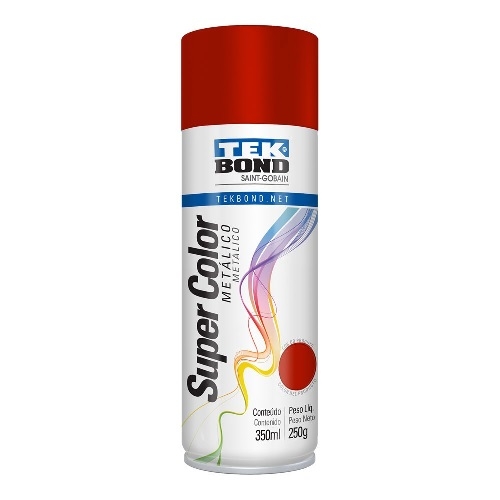 SPRAY METALICO TEKBOND - ROJO