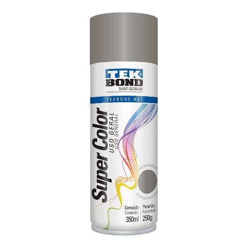 SPRAY SUPER COLOR TEKBOND - PLATINO