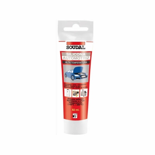 SILICONA ALTA TEMPERATURA ROJO 100 GRS – SOUDAL