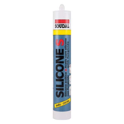 SILICONA ACETICA TRANSPARENTE 300 ML – SOUDAL