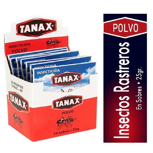 CAJA TANAX SOBRE 25 GRS 10 UNIDADES