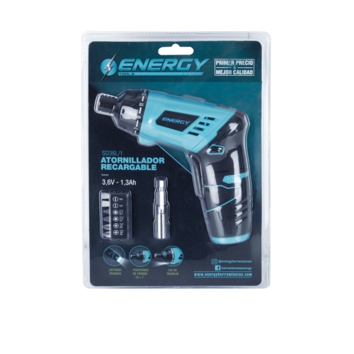 ATORNILLADOR RECARGABLE SD 36L - ENERGY