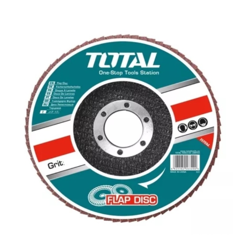 PACK 5 UNID DISCO FLAP 4 ½ G40 PARA HIERRO - TOTAL