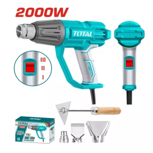 PISTOLA DE CALOR 2000W TOTAL TOOLS TB20078