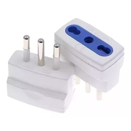 ADAPTADOR PLANO 10-16A - BLANCO