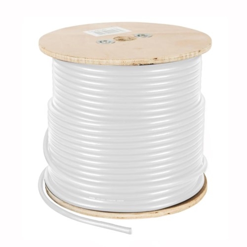 CABLE COAXIAL RG6 BLANCO - ROLLO 305 MTS