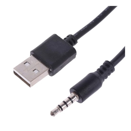 CABLE USB A PLUG 3,5MM 1MTS